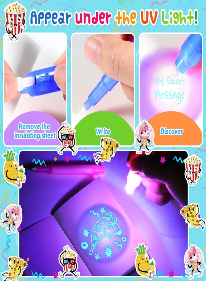 Joycover Invisible Ink Pen with UV Light for Kids, Party Favors for Kids 4-6 8-12, 24PCS Spy Pen Classroom Prizes School Supplies, Birthday Christmas Gift Toys Goody Bag Stuffers for Boys Girls - Image 3